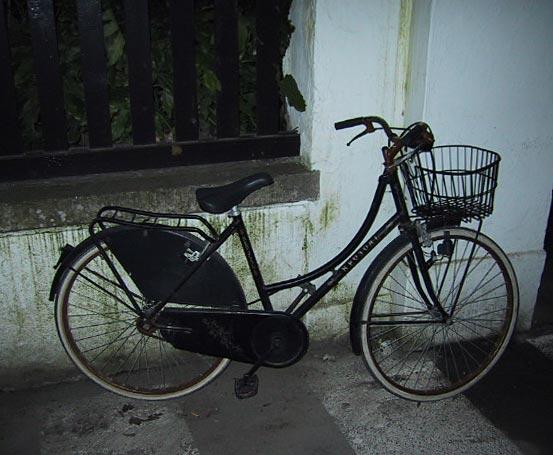 The bike I stole late one night while drunk and trying to find my way home.