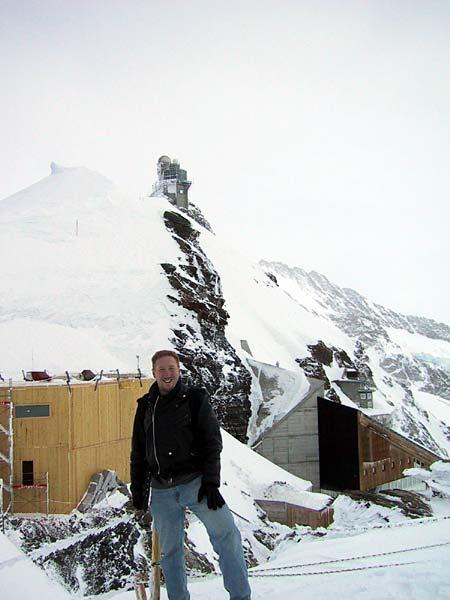 Me near the summit of Mt. Jungfrau