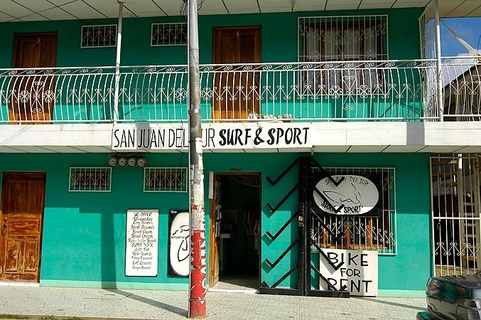 San Juan Surf Shop.