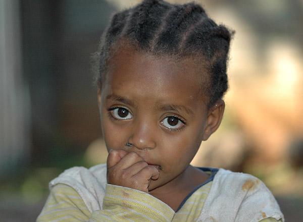 Girl in Addis Ababa