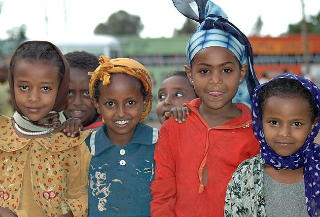 Kids in Bahar Dar.