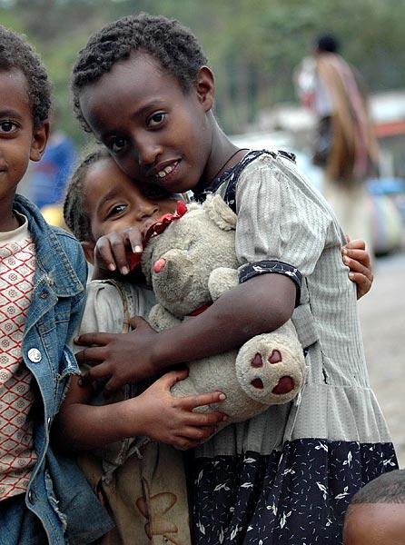 Kids in Gonder.
