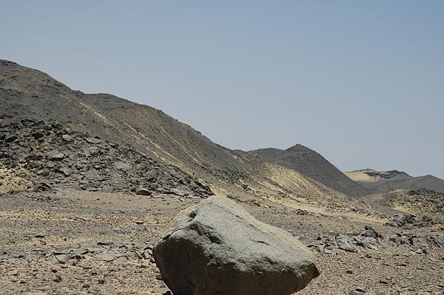 Views from the Bus - more rocks and nothingness.