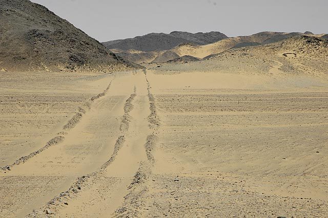 Views from the bus - Is that the road?