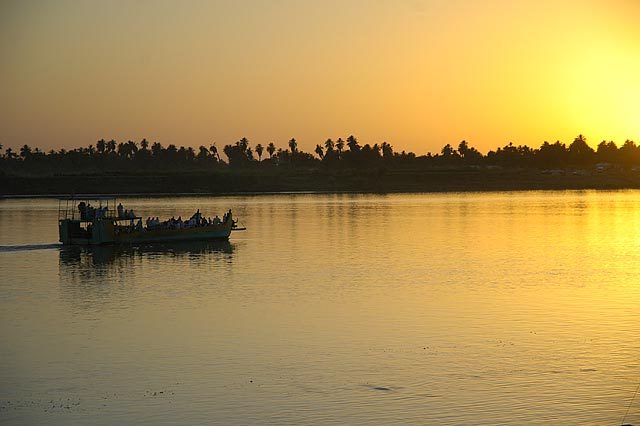 Sunsets over the Nile were gorgeous.
