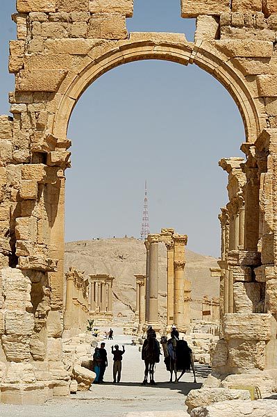 Palmrya reached it's peak in the 3rd century under the leadership of Queen Zenobia.