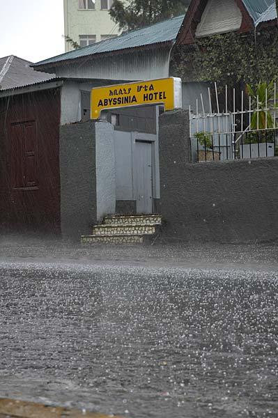 A big hail storm