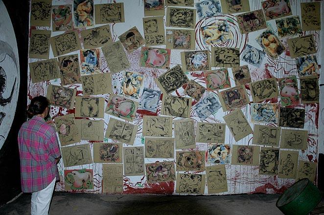 Art Gallery - There's a growing art scene in Addis.