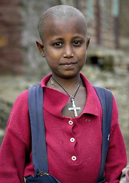 Boy in Gonder.