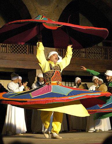 but it's just for tourists.  All of the dancers are professional dancers - only one is actually a Sufi.