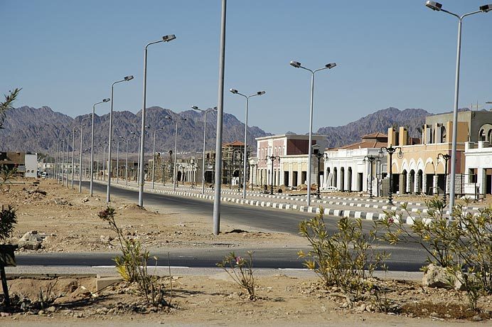 Sharm el Sheik reminds me of Las Vegas - a whole city rising instantly out of the desert.