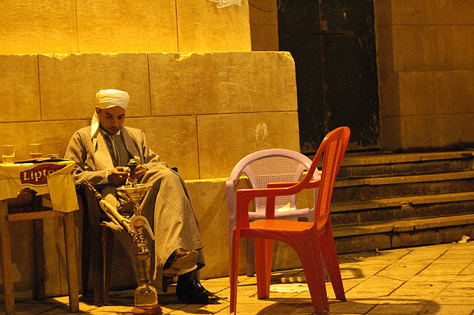 Tea and Sheeshas.  That's Egypt.