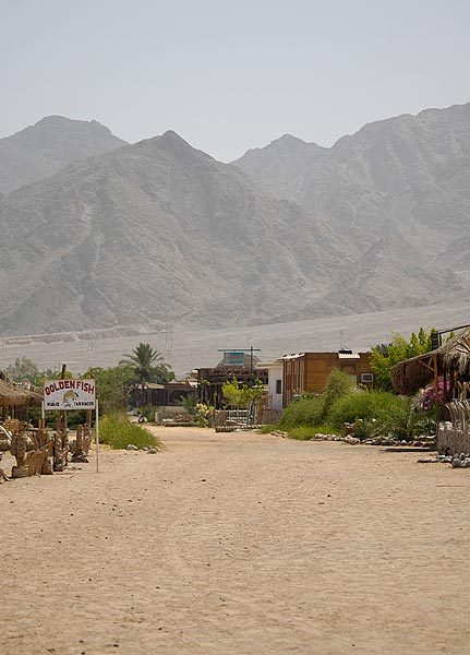 Nuweiba used to be packed full of Israeli tourists - now it's a ghost town.