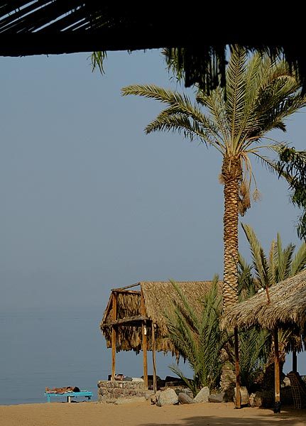 Sunbathing near the Soft Beach hotel.