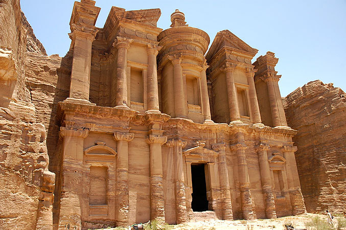 The monastery gets it's name from some monks who lived there in the middle ages, but no one knows it's original purpose when it was built 2100 years ago.