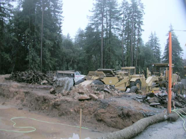 Major construction going on at Porter.  