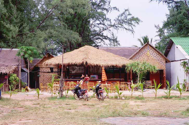 My favorite bar on Ko Lanta from my visit in 2001.  The pace of progress is Thailand is unbelievable.  It has probably already been replaced by a large hotel - if not the tsumani certainly washed it away.